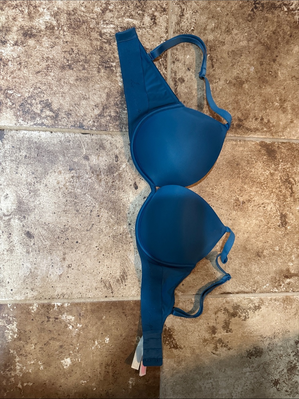 PINK Victoria's Secret Smooth Teal Blue T-Shirt Bra